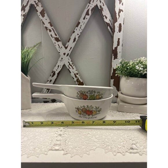 Vintage RARE CORNING WARE SPICE OF LIFE Lot Of 2 - Picture 6 of 6